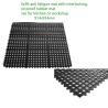 Buy cheap Black Anti Fatigue Mat with Holes for Work Place or Factory from wholesalers