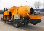 Small Hydraulic Diesel Concrete Pump Trailer Mounted Wear Resistant Alloy Made