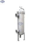 Stainless Steel Multi Cartridge Filter Housing For Water Treatment Unit 10 20 30