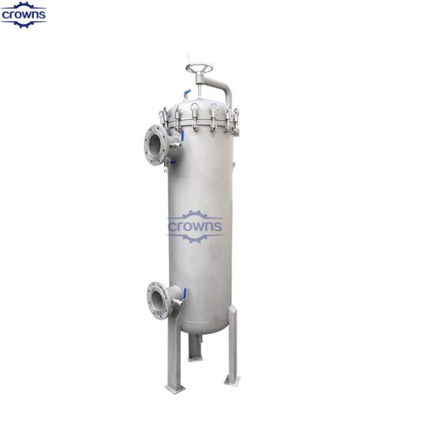 SS 304 20 Bags Filter Housing 20 Inch Sanitary Pleated Filter Cartridge Filter