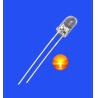 Buy cheap Flashing LED 5mm 3.0Hz 1/6 Duty Cycle Orange Color 600nm 600-1200mcd Round Clear Lens Dip Blinking LED from wholesalers