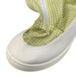 Yellow PU Sole ESD Safety Shoes Cleanroom Shoes Antistatic Long Boots For