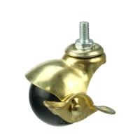 Buy cheap 2 inch brass vintage casters for furniture product
