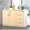 Buy cheap 47 Inch Office Wooden Filing Cabinets 2 Door Bookcase With Lock from wholesalers