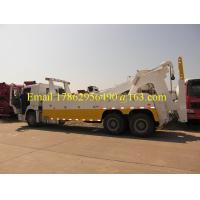 Buy cheap One Bed 6x4 HW76 Cab Road Wrecker Truck With Air Conditioner ZZ1257N5847W product