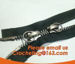 PVC zipper used for bags ,garment waterproof zipper plastic zipper, Garment