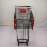 Buy cheap Customizable 125L Grocery Shopping Trolley Q195 Steel Large Shopping Cart from wholesalers