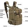 Buy cheap ODM Military Tactical Backpack LHiking Rucksack 30l Bug Out Bag from wholesalers