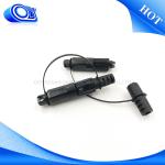 IP68 Waterproof Cable Connector / Fiber Optic Connector OFNR Flame Retardant