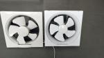 Small Electric Plastic Bathroom Exhaust Fan 6 Inch 8 Inch Simple Design