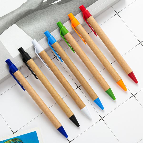 Buy cheap Black Ink Ballpoint Pen with Custom Logo Made from Eco-Friendly Bamboo from wholesalers