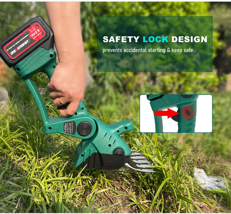 Versatile Hedge Trimmer And Grass Cutter Combo With Lightweight Cordless Design