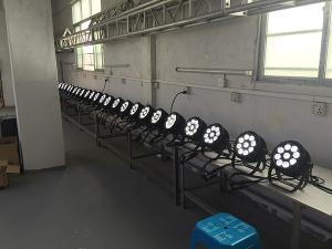 China Rgbwa 6 In 1 Led Par Flood Lights / Dmx Par Led Lights For Advertisement on sale