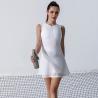 Buy cheap White Mesh Womens Golf Clothes Breathable Safety Lining Tennis Skirts Suit from wholesalers