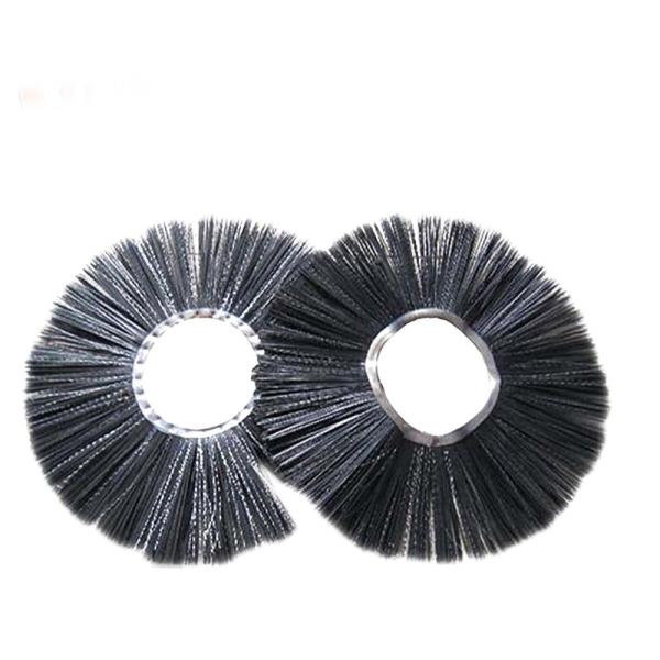 Buy cheap Cold Resistant Road Broom Sweep Brush , Black Wafer Snow Cleaning Brush from wholesalers