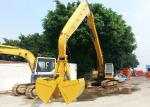 Buy cheap 19600 Mm Max Reach Material Handling Arm Non Extra Counter Weight Yellow Color from wholesalers