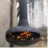 Buy cheap Hotel And Indoor Rotating Suspended Fireplace Hanging from wholesalers