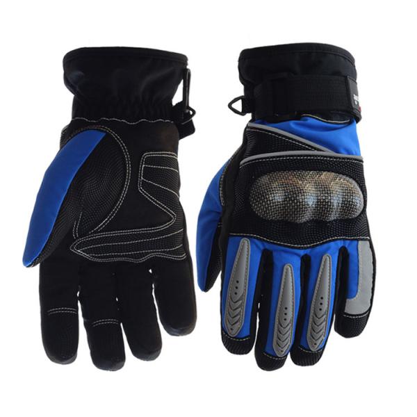 Palm - Microfiber Electric Motorcycle Parts Blue / Black Electric Motorcycle