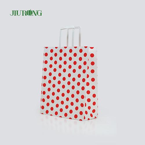 Buy cheap Brown Biodegradable Newspaper Bags Environmentally Friendly 280mm Width from wholesalers