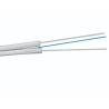 Buy cheap G.652D G.657A LSZH PVC Jacket 2 Core FTTH Optical Fiber Drop Cable from wholesalers