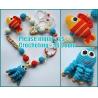 Buy cheap wood bead pacifier clip, non-toxic, baby shower gift, dummy holder, amigurumi from wholesalers
