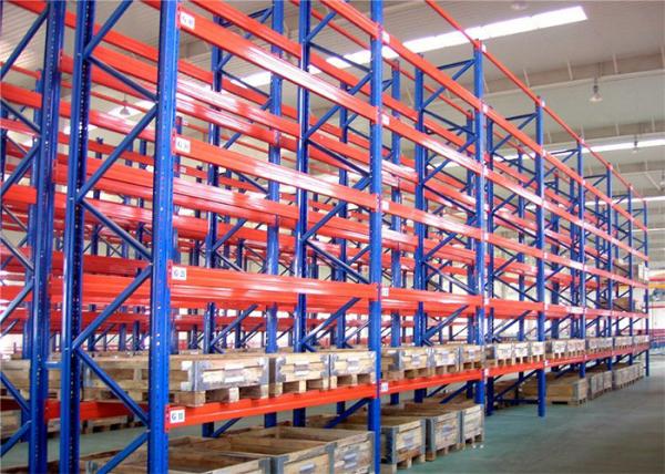 Buy cheap Q235 Steel Heavy Duty Pallet Racks Capacity 1000-5000KG / Level For Palletized Goods from wholesalers