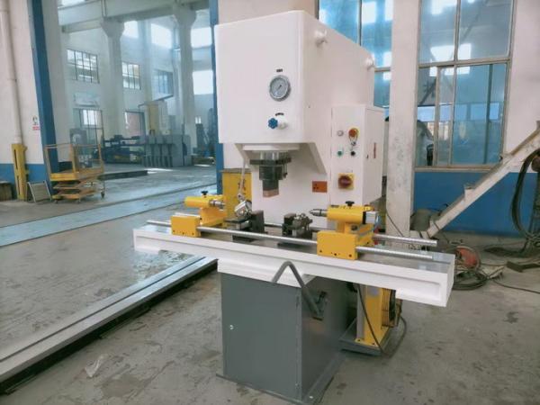 Buy cheap Motor Shaft Ball Screw Hydraulic Straightening Press Machine 63T With Railstock from wholesalers