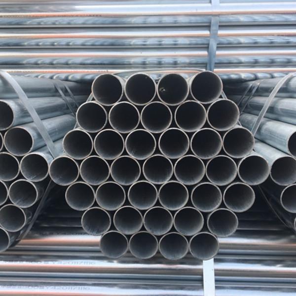 Buy cheap Round Hot Dip Galvanized Steel Pipe 1.5-70mm Erw For Greenhouse Building Const from wholesalers