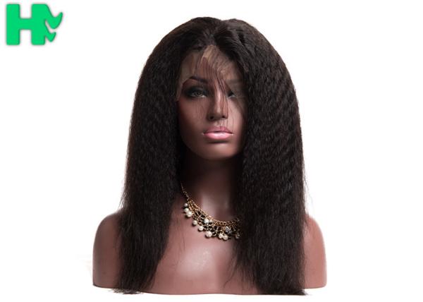 Buy cheap Kinky Straight 360 Lace Frontal With Baby Hair 360 Lace Virgin Hair Closure from wholesalers