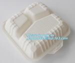 Food Serving Compartment Tray, Food Meat Packaging Tray, eco friendly vegetable