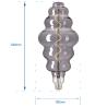Buy cheap Edison Oversize LED Bulb BE150 4W E27 Smoky Antique Style Light Bulbs from wholesalers