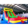 Buy cheap 0.55mm PVC Tarpauline Large Inflatable Slide For Backyard Kids' Party from wholesalers