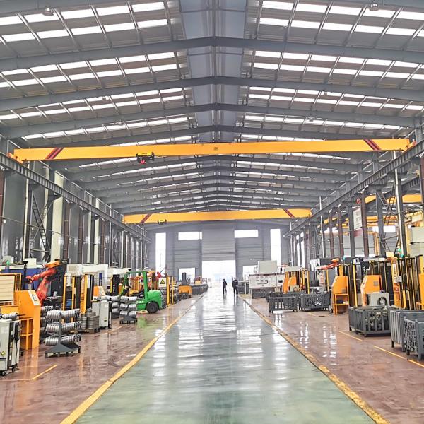 Buy cheap Lightweight Single Girder Bridge Eot Crane 50hz European Standard from wholesalers