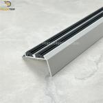 Silver / Grey Bullnose Tile Trim Metal Trim Shower Niche Punching Roud Stair