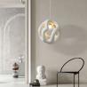 Buy cheap Nordic Handmade Wabi Sabi Restaurant LED Chandelier Japan Style Indoor Black Loft Hanging Light(WH-VP-172) from wholesalers
