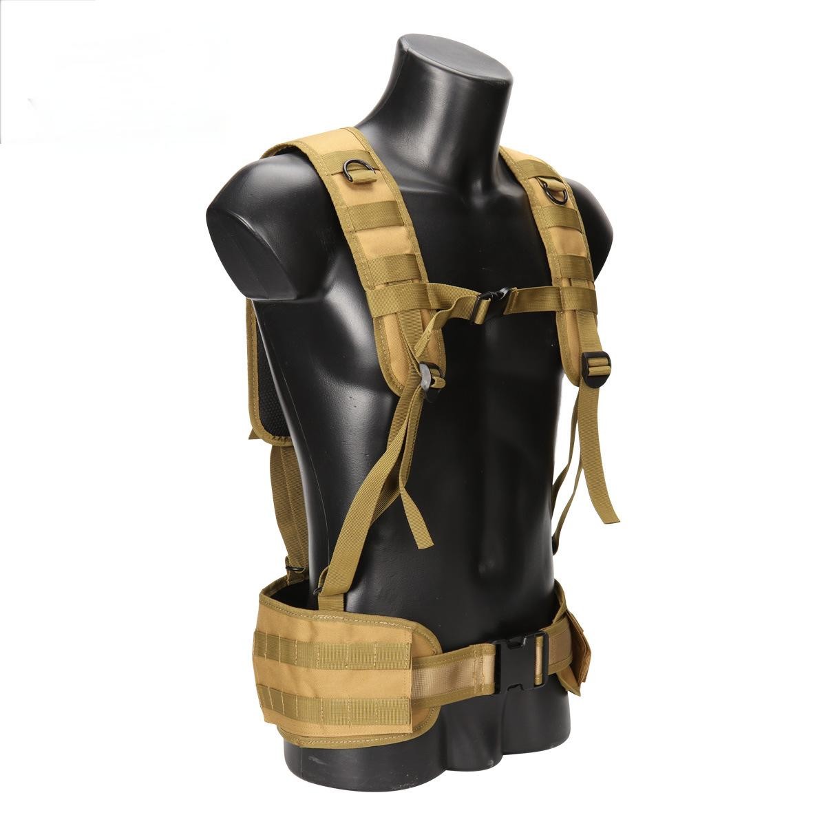Tactical Military Belt Molle Harness And Waist Seal Multifunctional for Outdoor Training