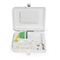 Buy cheap 12F FTTH Fiber Optic Distribution Box For Indoor Outdoor Wall Mount product