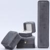 Buy cheap Grey Round Corner Pearl Ornament Velvet Jewelry Box Luxury Jewellry Packaging Box from wholesalers