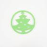 Buy cheap 4mm Thickness Moisture Proof 10cm Christmas Felt Coasters from wholesalers