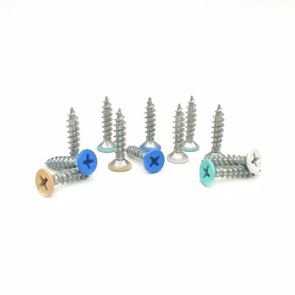 Buy cheap M20 Stainless Steel Cross Paint Self Tapping Screws Flat Head from wholesalers