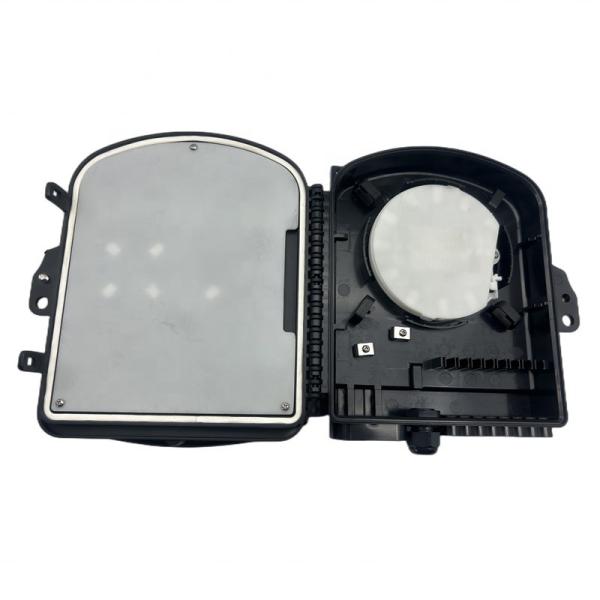 Buy cheap Outdoor Fiber Distribution Box 24/12 Cores SC APC Indoor/Outdoor Wall Mounted Black from wholesalers