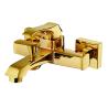 Buy cheap Zinc Handle Single Hole Brass Bath Mixer Taps Center Handle Location from wholesalers