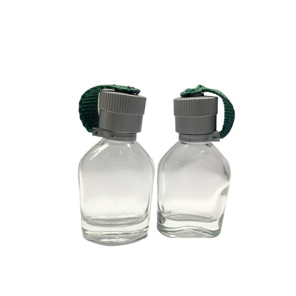 Buy cheap Glass OEM 25ML Small Perfume Bottles Travel Kettle Design Cap from wholesalers