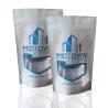 Buy cheap Custom printed logo hologram mylar zipper bag /printed holographic plastic bag from wholesalers