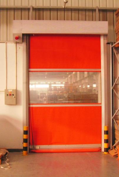 Buy cheap 1176pa Wind Resistance Rapid Roller Doors High Speed Door 1.5mm Thick Staninless Steel Motor Operate from wholesalers