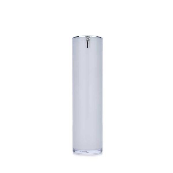 Buy cheap Modern Aesthetics Airless Pump Bottles 50ml Dual Chamber Pump White Airless from wholesalers