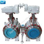 300LB 6 Inch Stainless Steel Ball Valve Soft Sealing PEEK Seat Ball Valve