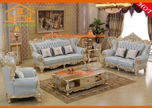 Buy cheap Villa antique Simple wooden luxury new model wooden sofa sets designs from wholesalers