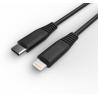Buy cheap Round PVC 480Mbps 9V2A USB C To Lightning Cable 30AWG from wholesalers