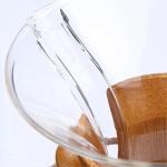 Lead Free Borosilicate Glass Coffee Tea Pot Pour Over Coffee Kettle Dripper